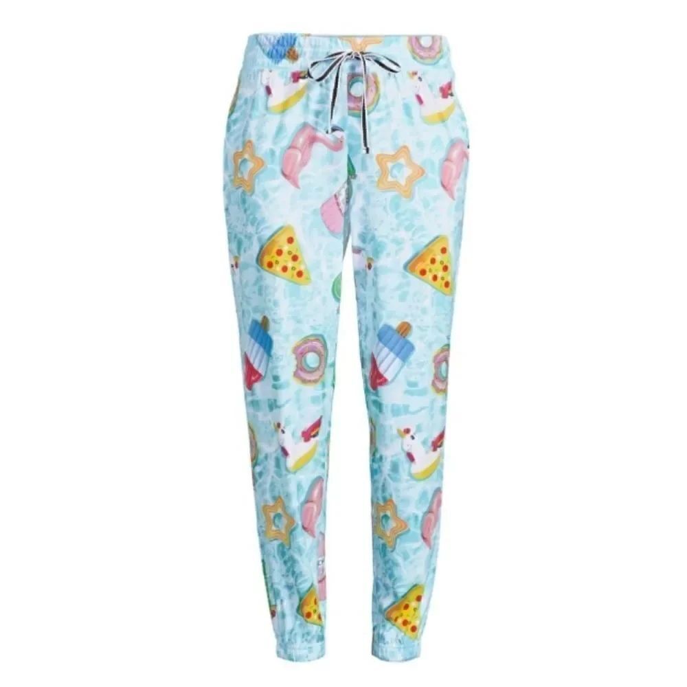 Women's sleep jogger Pajama Lounge Pants With Pockets Size 2X